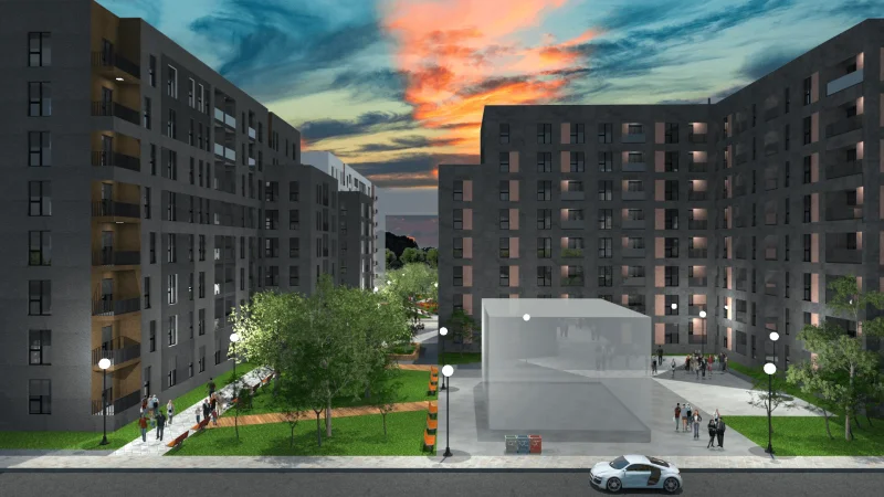 Shitet Apartament 2+1 - Tirana Entry II, rruga 29 Nentori