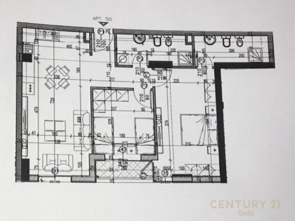 SHITET APARTAMENT 2+1 TE MIRABELLA