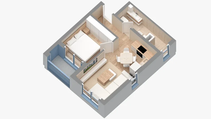 Shes apartament 1+1 !