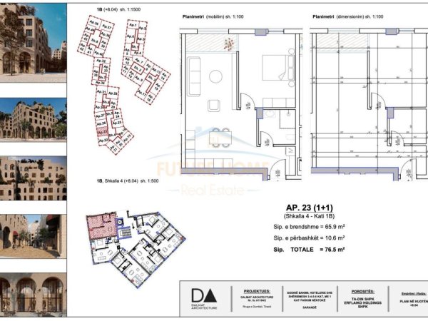 Shitet,Apartament 1+1,Marina City Park,Sarande RV38489