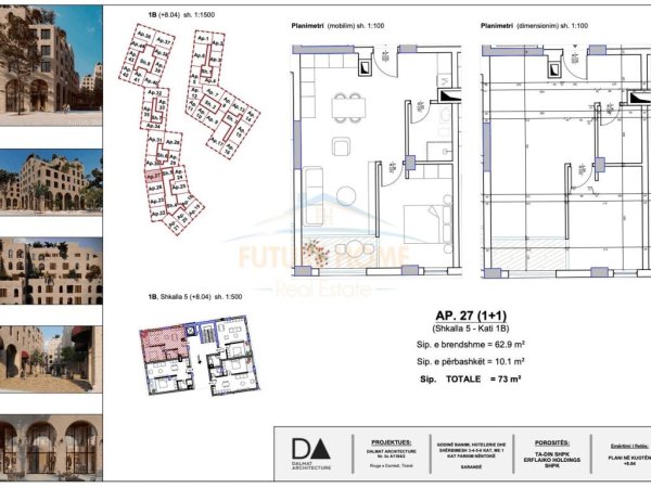 Shitet,Apartament 1+1,Marina City Park,Sarande.RV38492