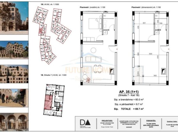 Shitet,Apartament 1+1,Marina City Park,Sarande.RV38501