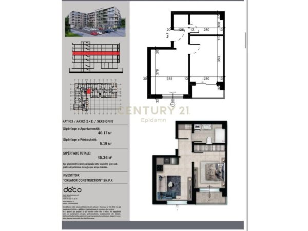 Apartament 1+1 Për Shitje tek Mali i Robit ''Montevideo Residence '' ! Mundesi pagese me keste !!