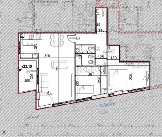 Shesim Apartament 2+1- Spitali Amerikan 2