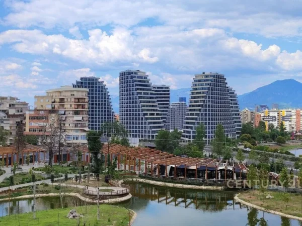 APARTAMENT PËR SHITJE 2+1+2+POST PARKIMI TEK REZIDENCA LAKE VIEW, TEK LIQENI ARTIFICIAL I TIRANËS