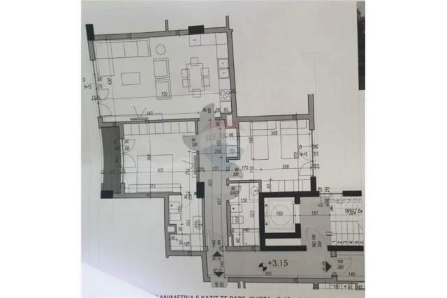 Tirane, shitet apartament 2+1+BLK Kati 2, 111 m² 145.000 Euro (Rruga Kodra e Diellit)