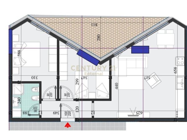 Shesim Apartament 2+1 Rezidenca Colonnade!