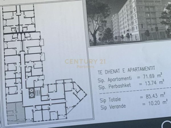 PRANE BULEVARDIT TE RI,WHITE PALACE ,SHESIM APARTAMENT 2+1