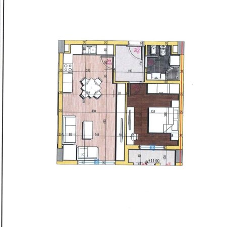 APARTAMENT 1+1 PER SHITJE NE ASTIR