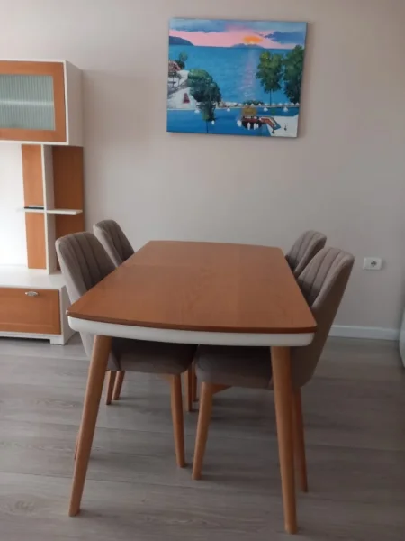 Jepet me qera apartament 2+1 i sapomobiluar Rruga e kavajes , ne krah te delijorgji 550 euro