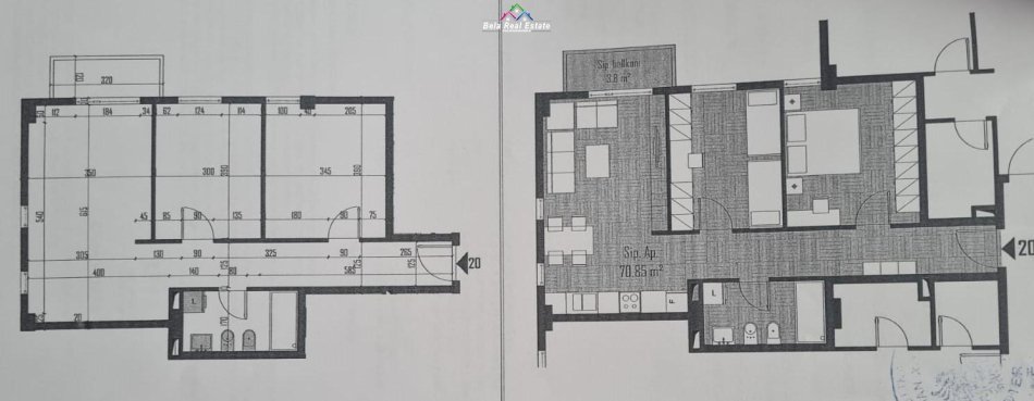 Apartament Per Shitje 2+1 Tek Quartum Residence, Rruga Panorama (ID B120440) Tirane.