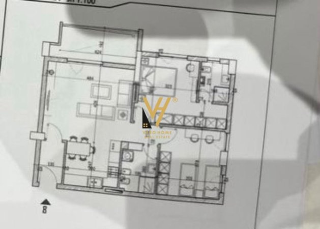 SHITET APARTAMENT 2+1+2+BLK TE VORA REZIDENCE, VORE 73.000 EURO