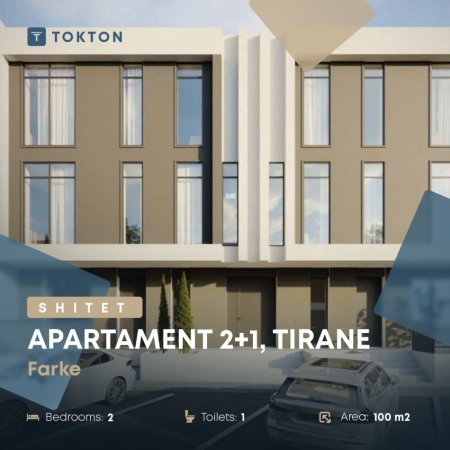 Shitet Apartament 2+1 Ne Farke