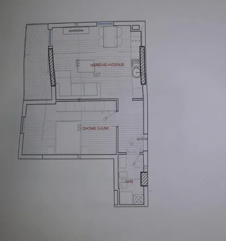 🏙APARTAMENT  1+1 NE SHITJE TE XHAMLLIKU