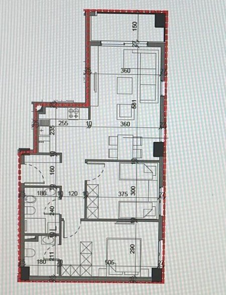 APARTAMENT 2+1 TE STACIONI I TRENIT NOVUS COMPLEX