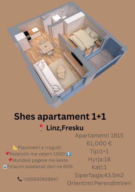 Shes apartament 1+1