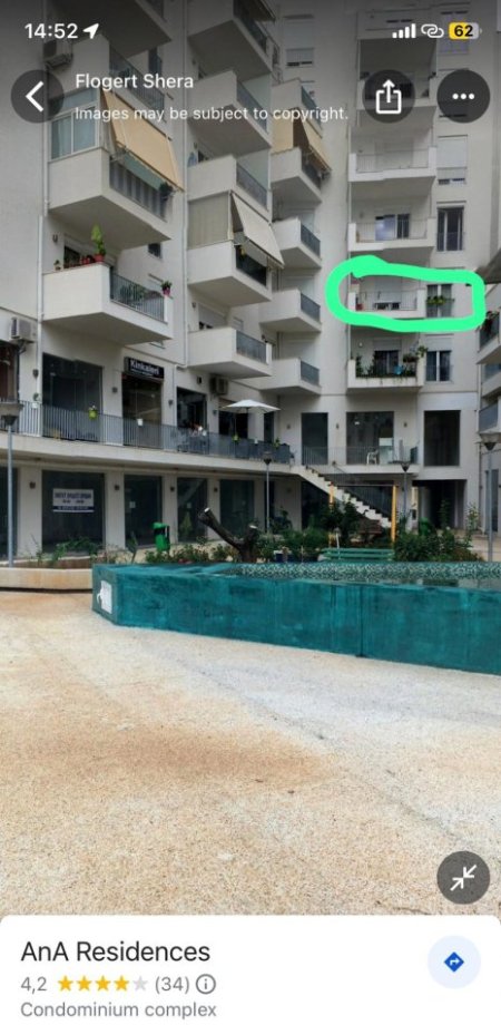 Apartament modern 1+1 tek rezidenca Ana - 450 EUR