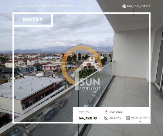 SHITET APARTAMENT 1+1, SHKODER