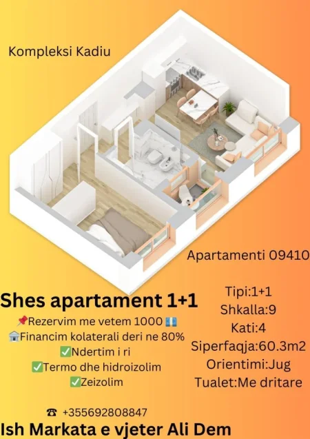 Shes apartament 1+1