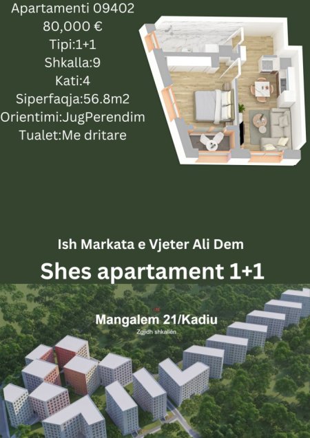 Shes apartament 1+1