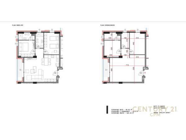 Apartament 2+1+2 për shitje, në rrugën "Myslym Shyri"