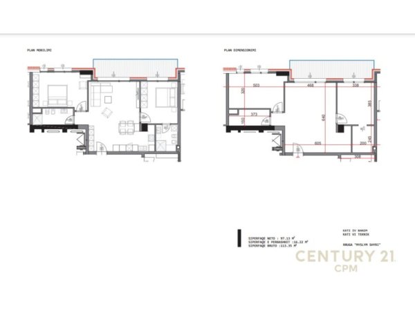 Apartament 2+1 për shitje, në rrugën "Myslym Shyri"