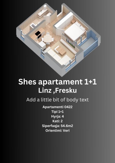 Shes apartament 1+1