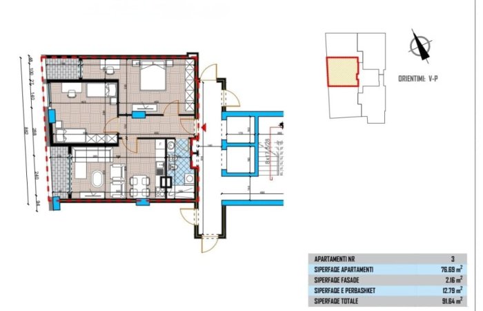 Shitet,Apartament 2+1,Fusha e Aviacionit