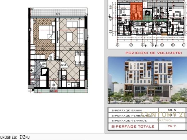 SHKOLLA E BASHKUAR, SHITET APARTAMENT 1+1!!