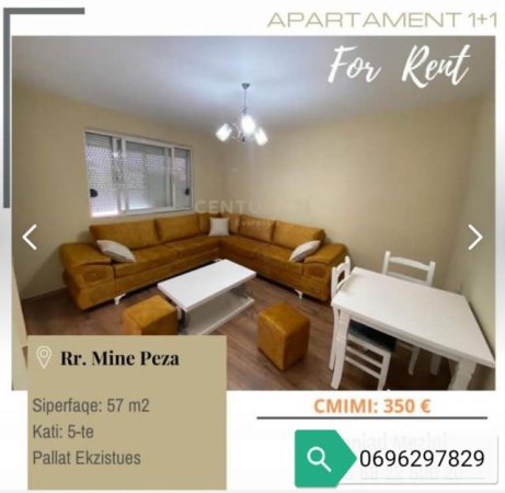Tirane, jap me qera apartament Kati 5, 57 m² 350 Euro