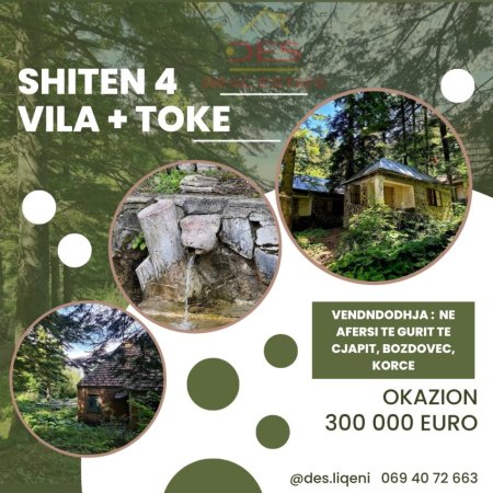 SHITEN 4 VILA+TOKE, BOZDOVEC, KORCE