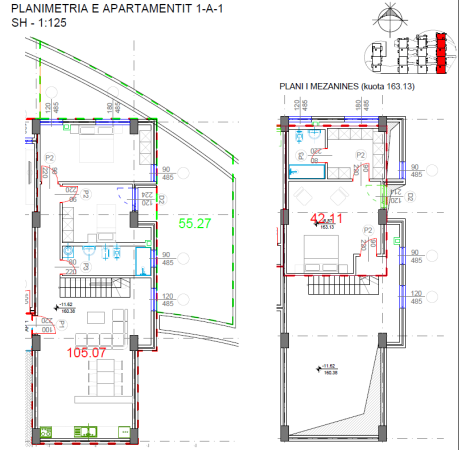 Shitet Dubleks - Kodra e Diellit 2, 231 m²