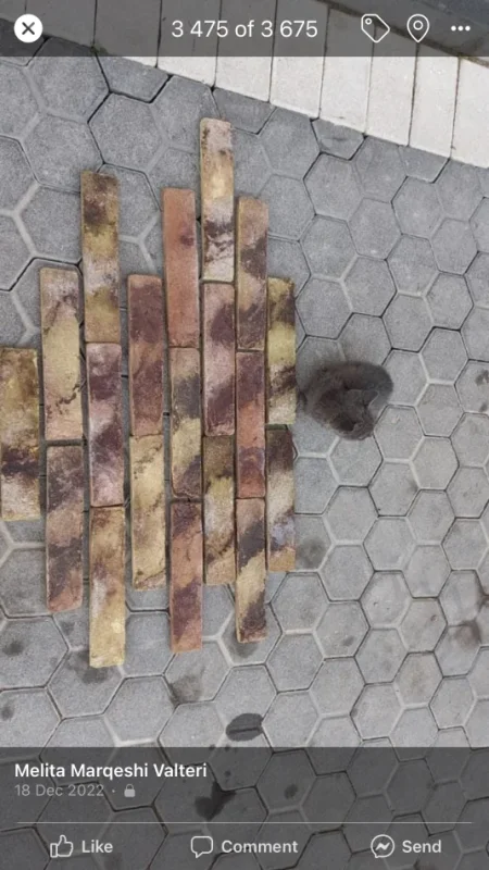 Pllaka te ndryshme balte, llac shamat zjarrdurues, tulla shamat zjarrduruese, blloqe betoni, pluhur mermeri, aksesor dekorues etj...🤲🤲🤲