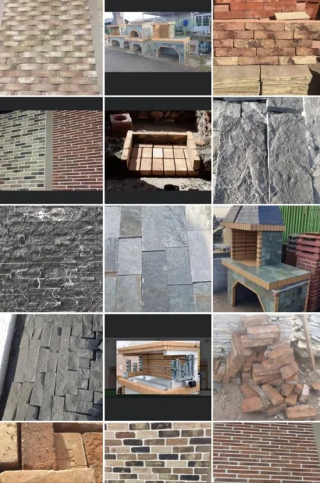 Aksesor antik balte per dekorim ambjentesh, si: vazo balte  lulesh, shpende te ndryshem, panorama balte, tulla shamat zjarrduruese per veshje oxhaqesh edhe furrash, pllaka balte veshjeje, etj ...