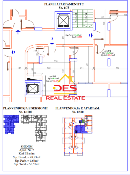 🆕🔥 SHITET APARTAMENT 1+1 ME KËSTE NË UJË TË FTOHTË,VLORË