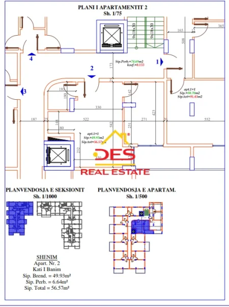 🆕🔥 SHITET APARTAMENT 1+1 ME KËSTE NË UJË TË FTOHTË,VLORË