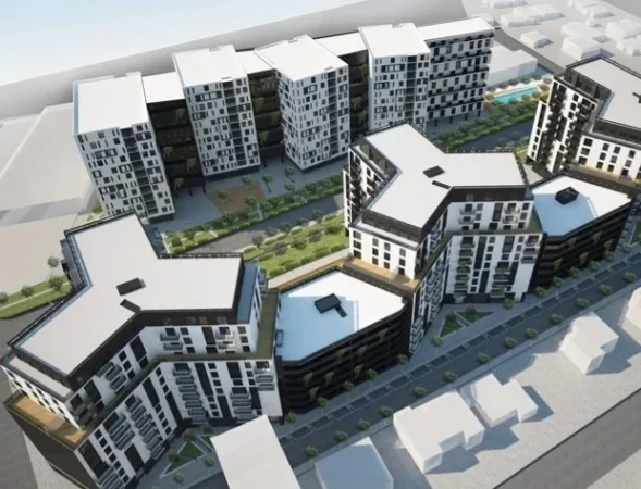 Rezidenca Turdiu, Fusha Aviacionit, shesim apartament 1+1, Sip 76.5m2.