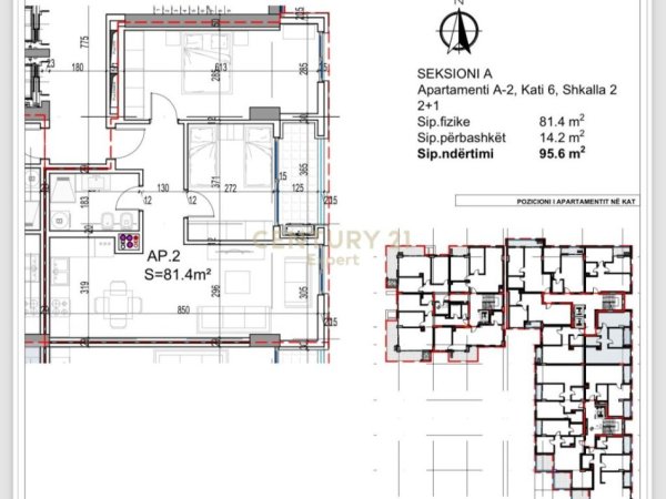 Apartament 2+1 për shitje në rezidencen "Poseidon" Lungomare, Vlorë