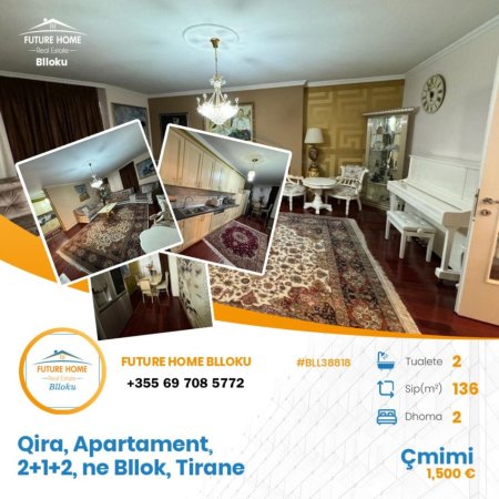 Qira, Apartament 2+1 Rr. Ismail Qemali “Blloku”