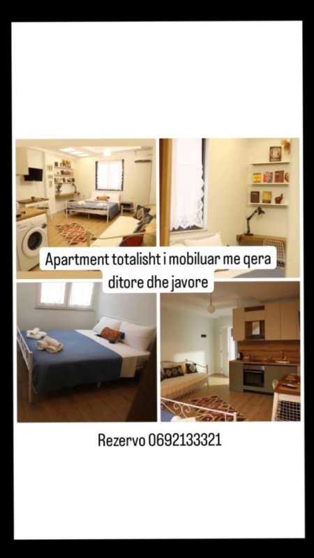 Apartament me qera ditore dhe javore