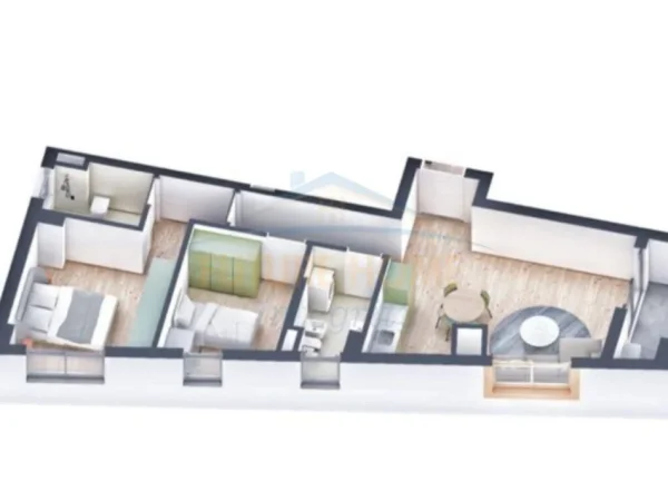 Shitet, Apartament 2+1+2, Rezidenca Kaimi, Tiranë.
Cmimi 104,000euro