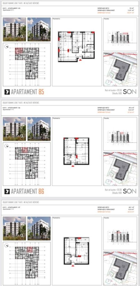 !! OKAZIONE !!
Shiten 30 apartamente 1+1,2+1 ne zonen Kamez.