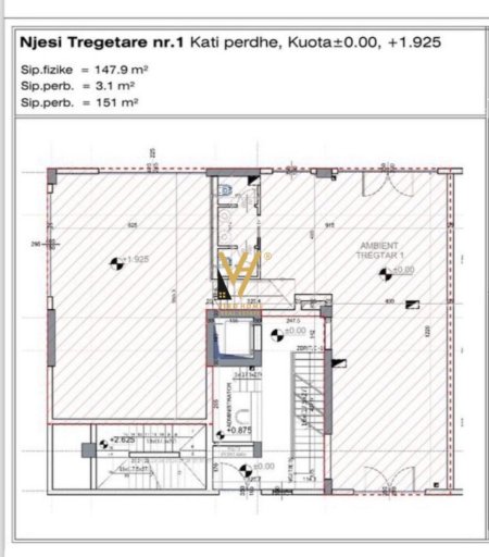 SHITET NJESI TREGTARE 151 M2 TEK RRUGA MIHAL DURI 860.000 EURO