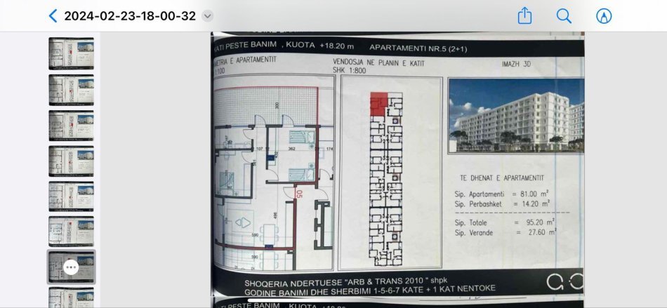 Apartamente ne kamez 1+1 2+1 ne shitje