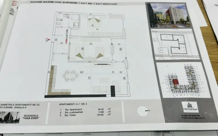 🔱APARTAMENTE 1+1, 2+1 NE SHITJE NE FUND BULEVARDIT TE RI