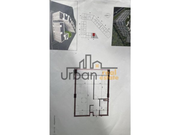 Shitet, Apartament 1+1, Forest Residence, Tiranë - 79.4 m²