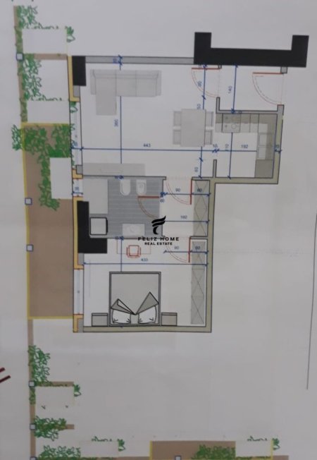 APARTAMENT ME QERA,RRUGA E KAVAJES,650 EURO.