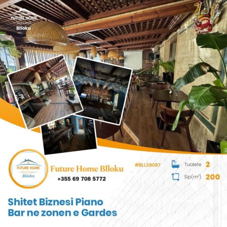 Shitet Biznesi “Piano Bar” prane Gardes, Tirane