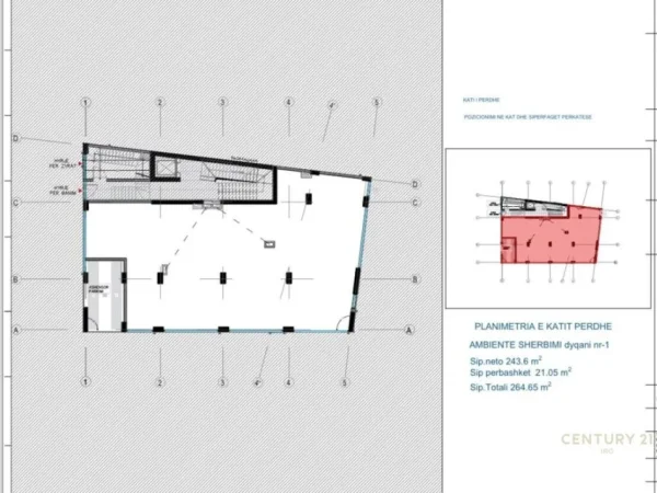 Shesim ambient komercial buze Rruges se Kavajes !