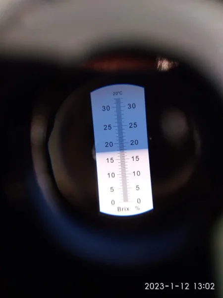 Refraktometër 32% Brix